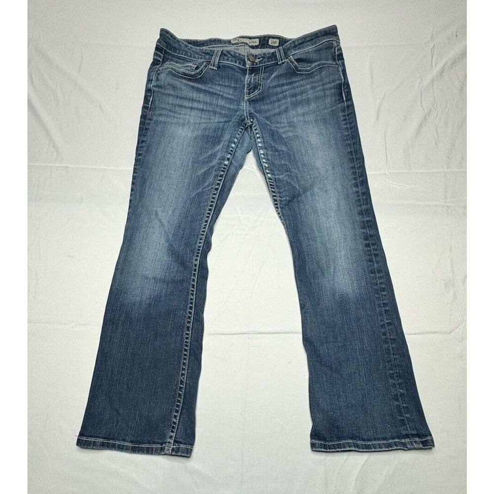 Buckle BKE Sabrina Women's Distressed Bootcut Jeans - Size 30x28
